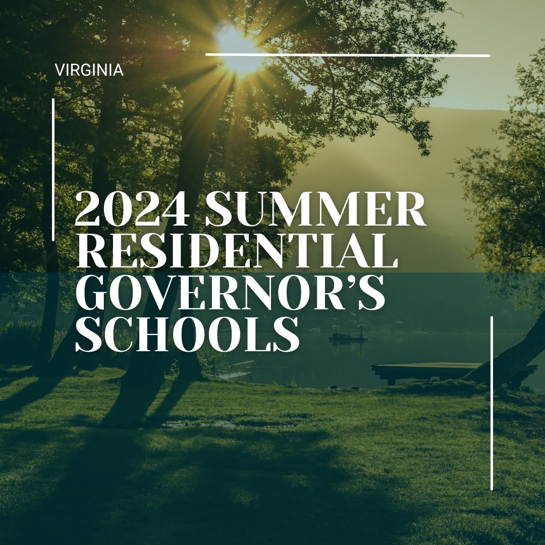 2024 Virginia Summer Residential Governor's School (SRGS)